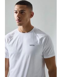 BoohooMAN - Man Active Geo Jacquard T-shirt - Lyst
