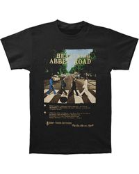 BoohooMAN - The Beatles 8 Track Abbey Road T-shirt - Lyst