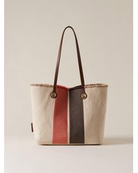 Borbonese - Flight Shopping Bag Medium - Lyst