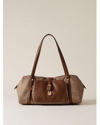 Borbonese - Poche Bauletto Medium - Lyst