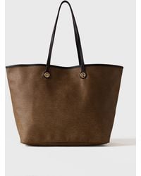 Borbonese - Flight Borsa Shopping Large - Lyst