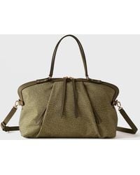 Borbonese - Frame Borsa Bauletto Medium - Lyst