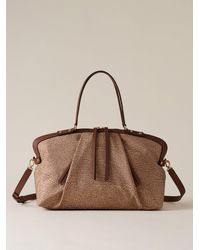 Borbonese - Frame Borsa Bauletto Medium - Lyst
