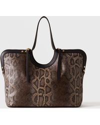 Borbonese - Bice Borsa Shopping Large - Lyst