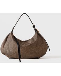 Borbonese - Prive Borsa Hobo Small - Lyst