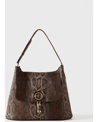 Borbonese - Premiere Borsa Hobo Medium - Lyst
