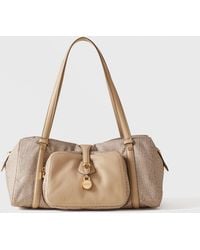 Borbonese - Poche Bauletto Medium - Lyst