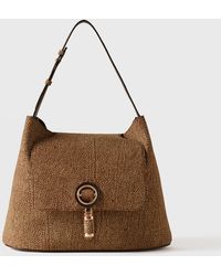 Borbonese - Premiere Borsa Hobo Medium - Lyst