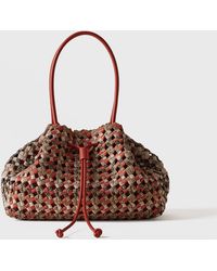Borbonese - La Nido Borsa Shopping Medium - Lyst