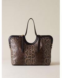 Borbonese - Bice Borsa Shopping Large - Lyst