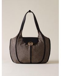 Borbonese - Cottage Borsa Shopping Large - Lyst
