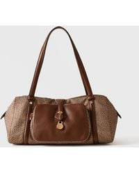 Borbonese - Poche Bauletto Medium - Lyst
