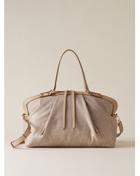 Borbonese - Frame Borsa Bauletto Medium - Lyst