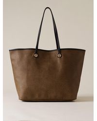 Borbonese - Flight Borsa Shopping Large - Lyst