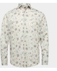 Vanguard - Casual Hemd Lange Mouw Kleur Toevoegen Long Sleeve Shirt Print On Po - Lyst