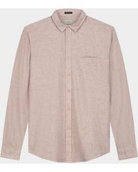 Dstrezzed - Casual Hemd Lange Mouw Roze Ds_marvin Shirt - Lyst