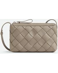 Bottega Veneta - Diago Zipped Messenger - Lyst