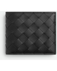Bottega Veneta - Intrecciato Bi-Fold Portemonnaie Mit Münzfach - Lyst