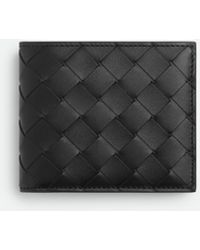 Bottega Veneta - Portefeuille Bi-fold Intrecciato Avec Porte-monnaie - Lyst