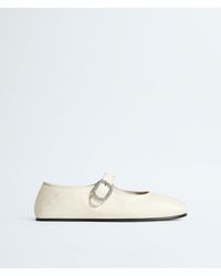 Bottega Veneta - Veneziana Mary-Jane Ballerina - Lyst