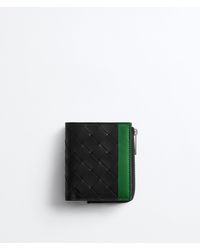 Bottega Veneta - Intrecciato Small Bi-Fold Wallet - Lyst