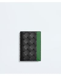 Bottega Veneta - Intrecciato Flap Card Case - Lyst