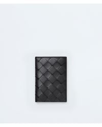 Bottega Veneta - Intrecciato Flap Card Case - Lyst