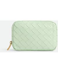 Bottega Veneta - Intrecciato Small Zipped Organizing Pouch - Lyst