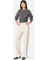 Bottega Veneta - Jeans Colorati Con Risvolto - Lyst