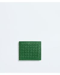 Bottega Veneta - Woven Mycelium Bi-Fold Wallet - Lyst