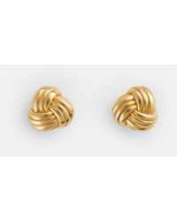 Bottega Veneta - Intreccio Earrings - Lyst