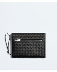 Bottega Veneta - Small Intrecciato Document Case With Wristlet - Lyst