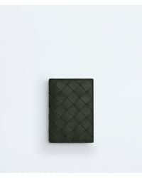 Bottega Veneta - Intrecciato Flap Card Case - Lyst