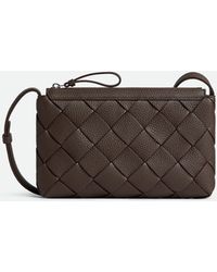 Bottega Veneta - Diago Zipped Messenger - Lyst