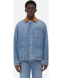 Bottega Veneta - ヴィンテージ インディゴ デニムジャケット - Lyst