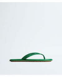 Bottega Veneta - Sampieri Flat Thong - Lyst