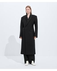 Bottega Veneta - Splitable Wool And Mohair Coat - Lyst