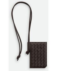 Bottega Veneta - Intrecciato Piccolo Badge Holder - Lyst
