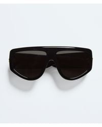 Bottega Veneta - Classic Shield Sunglasses - Lyst