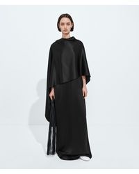 Bottega Veneta - Fluid Silk Satin Dress - Lyst