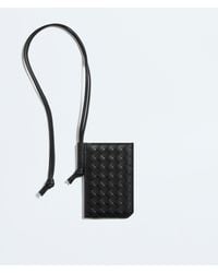 Bottega Veneta - Intrecciato Piccolo Badge Holder - Lyst