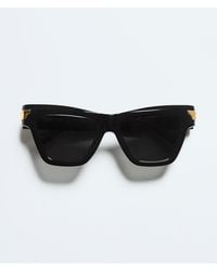 Bottega Veneta - Mitre Cat Eye Sunglasses - Lyst