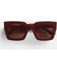 Bottega Veneta - Eckige Classic Sonnenbrille - Lyst
