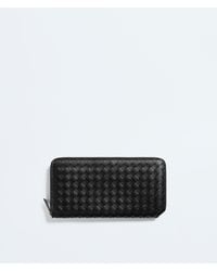Bottega Veneta - Intrecciato Piccolo Zip Around Wallet - Lyst