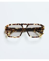 Bottega Veneta - Mitre Aviator Eyeglasses - Lyst