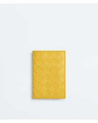 Bottega Veneta - Intrecciato Passport Case - Lyst