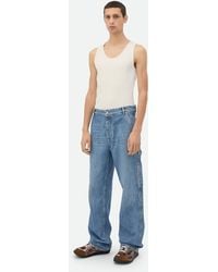 Bottega Veneta - ヴィンテージ インディゴ カーゴ デニムパンツ - Lyst