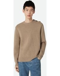 Bottega Veneta - Compact Wool Jumper - Lyst