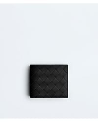 Bottega Veneta - Intrecciato Bi-Fold Wallet With Coin Purse - Lyst