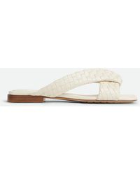 Bottega Veneta - Riva Flat Mule - Lyst